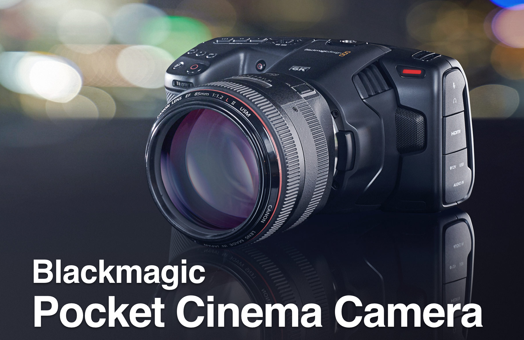 Blackmagic Design S35 Pocket Cinema Camera 6K